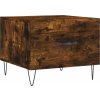 Konferenční stolky 2 ks 50x50x40 cm kompozitní dřevo [829391] (Barva Kouřový dub)