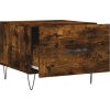 Konferenční stolky 2 ks 50x50x40 cm kompozitní dřevo [829391] (Barva Kouřový dub)