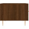 Konferenční stolky 2 ks 50 x 50 x 40 cm kompozitní dřevo [829379] (Barva Hnědý dub)