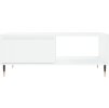 Konferenční stolek 90 x 60 x 35 cm kompozitní dřevo [827052] (Barva Bílá)