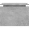 Konferenční stolek 68 x 50 x 38 cm dřevotříska [808336] (Barva Betonová šedá)