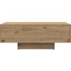 Konferenční stolek 85 x 55 x 31 cm dřevotříska [803385] (Barva Bílá a dub sonoma)