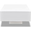 Konferenční stolek s vysokým leskem 85 x 55 x 31 cm MDF [244022] (Barva Bílá)