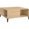 Konferenční stolek 80 x 80 x 36,5 cm kompozitní dřevo [821103] (Barva dub sonoma)
