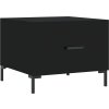 Konferenční stolek 50 x 50 x 40 cm kompozitní dřevo [829398] (Barva Černá)