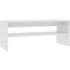Konferenční stolek 100 x 40 x 40 cm dřevotříska [800126] (Barva Bílá)