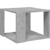 Konferenční stolek 40 x 40 x 30 cm kompozitní dřevo [806312] (Barva Šedá)