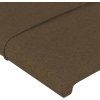 Čelo postele 2 ks 80 x 5 x 78/88 cm textil [346064] (Barva Taupe)