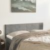 Čela postele 144x5x78/88 cm samet [345801] (Barva Tmavě zelená)