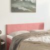 Čela postele 144x5x78/88 cm samet [345801] (Barva Tmavě zelená)