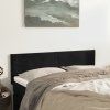 Čela postele 144x5x78/88 cm samet [345801] (Barva Tmavě zelená)