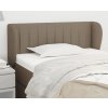 Čelo postele typu ušák 83x23x78/88 cm textil [3117360] (Barva Taupe)