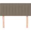Čelo postele 80 x 5 x 78/88 cm textil [346204] (Barva Taupe)