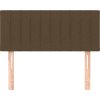 Čelo postele 80 x 5 x 78/88 cm textil [346204] (Barva Taupe)
