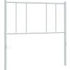 Kovové náhradní čelo postele 100 cm [352558] (Barva Bílá)
