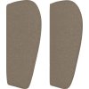 Čelo postele typu ušák 103x23x78/88 cm textil [3117278] (Barva Taupe)