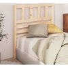Čelo postele 106 x 4 x 100 cm masivní borovice [814130] (Barva Bílá)
