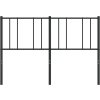 Kovové náhradní čelo postele 120 cm [352511] (Barva Černá)