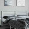 Kovové náhradní čelo postele 200 cm [352357] (Barva Černá)