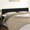 Čela postele 200x5x78/88 cm samet [346535] (Barva Růžová)