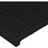 Čelo postele s LED 180x5x118/128 cm textil [3122677] (Barva Tmavě šedá)