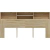 Čelo postele s úložným prostorem 200x19x103,5 cm [811892] (Barva dub sonoma)