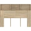 Čelo postele s úložným prostorem 140 x 19 x 103,5 cm [811865] (Barva dub sonoma)