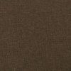 Čelo postele typu ušák 183x16x118/128 cm textil [3119932] (Barva Černá)