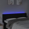 Čelo postele s LED 147 x 16 x 78/88 cm textil [3123234] (Barva Světle šedá)