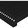 Čelo postele s LED 160x5x78/88 cm textil [3121479] (Barva Tmavě šedá)