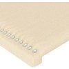 Čelo postele s LED 80 x 5 x 78/88 cm textil [3121453] (Barva Zelená)