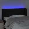 Čelo postele s LED 83 x 16 x 78/88 cm textil [3123350] (Barva Světle šedá)