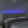 Čelo postele s LED 144x5x78/88 cm samet [3121665] (Barva Růžová)
