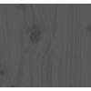 Čelo postele 80,5 x 4 x 100 cm masivní borovice [817917] (Barva Šedá)