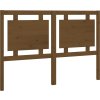 Čelo postele 145,5 x 4 x 100 cm masivní borovice [817943] (Barva medová hnědá)