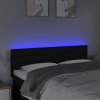 Čelo postele s LED 144x5x78/88 cm textil [3121755] (Barva Krémová)