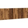 Nástěnné čelo postele 240x1,5x80cm kompozitní dřevo [816979] (Barva Kouřový dub)