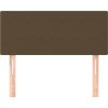 Čelo postele 90x5x78/88 cm textil [345749] (Barva Krémová)