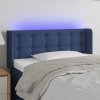 Čelo postele s LED 83 x 16 x 78/88 cm textil [3123648] (Barva Taupe)