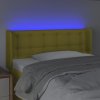 Čelo postele s LED 83 x 16 x 78/88 cm textil [3123648] (Barva Taupe)