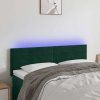 Čelo postele s LED 144x5x78/88 cm samet [3121805] (Barva Růžová)