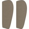Čelo postele typu ušák 163x23x78/88 cm textil [3116874] (Barva Taupe)