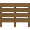 Čelo postele 90 x 3 x 80 cm masivní borovice [821330] (Barva medová hnědá)