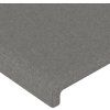 Čelo postele s LED 100x5x118/128 cm textil [3122141] (Barva Zelená)