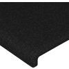 Čelo postele s LED 100x5x118/128 cm textil [3122141] (Barva Zelená)