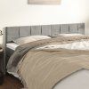 Čela postele 180x5x78/88 cm samet [346087] (Barva Růžová)