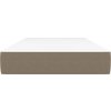 Taštičková matrace 90 x 200 x 20 cm textil [347718] (Barva Taupe)