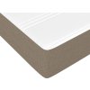 Taštičková matrace 90 x 200 x 20 cm textil [347718] (Barva Taupe)