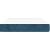Taštičková matrace střední tvrdost 120 x 200 x 20 cm samet [347772] (Barva Tmavě moddrá)