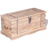Úložná truhla akáciové dřevo [244049] (Barva Hnědá)